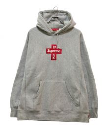 SUPREME（シュプリーム）の古着「Cross Box  Hooded Sweatshirt」｜グレー