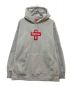 Supreme（シュプリーム）の古着「Cross Box  Hooded Sweatshirt」｜グレー