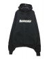 BALENCIAGA（バレンシアガ）の古着「Caps Destroyed Hoodie　659403」｜ブラック