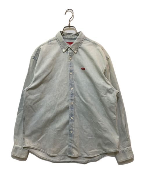 SUPREME（シュプリーム）SUPREME (シュプリーム) Small Box Shirt インディゴ サイズ:Sの古着・服飾アイテム