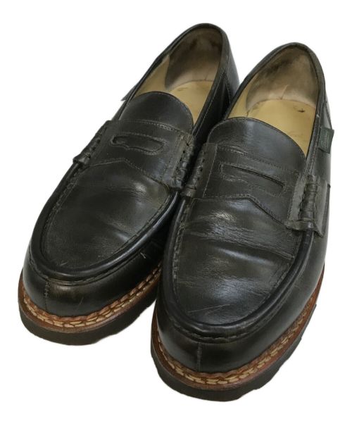 PARABOOT（パラブーツ）PARABOOT (パラブーツ) UNITED ARROWS (ユナイテッドアローズ) REIMSローファー　149607 グレー サイズ:7　1/2の古着・服飾アイテム