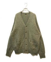 WILD LIFE TAILOR Adam et ROPE（ワイルドライフテーラーアダム エ ロペ）の古着「ニットカーディガン」｜カーキ