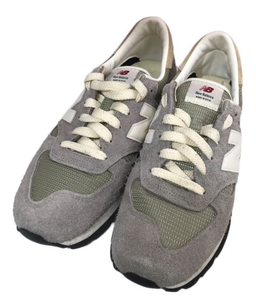 NEW BALANCE（ニューバランス）NEW BALANCE (ニューバランス) ローカットスニーカー　M990TA1 グレー サイズ:27の古着・服飾アイテム