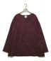 SASQUATCHfabrix.（サスクワッチファブリックス）の古着「VELVET LACE SMOCK」｜レッド