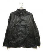 POST O'ALLSポストオーバーオールズ）の古着「nylon taffeta Jacket」｜ブラック