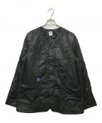 POST O'ALLSポストオーバーオールズ）の古着「taffeta with Thinsulate Jacket」｜ブラック