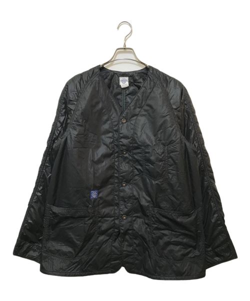 POST O'ALLS（ポストオーバーオールズ）POST O'ALLS (ポストオーバーオールズ) taffeta with Thinsulate Jacket ブラック サイズ:Lの古着・服飾アイテム