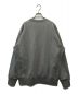 COMME des GARCONS HOMME (コムデギャルソン オム) 綿裏毛起毛×エステルタッサー　HL-T018 グレー サイズ:L：18000円