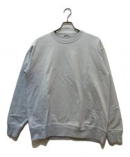 AURALEE (オーラリー) ORGANIC COTTON COMPACT GRADATION DYED SWEAT P/O グレー サイズ:3