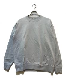 AURALEE（オーラリー）の古着「ORGANIC COTTON COMPACT GRADATION DYED SWEAT P/O」｜グレー