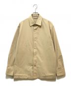 AURALEEオーラリー）の古着「SUPER HIGH DENSITY WEATHER CLOTH BLOUSON」｜ベージュ