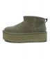 UGG (アグ) W CLASSIC ULTRA MINI PLATFORM CHE グレー サイズ:25：11000円