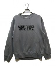 WACKO MARIA (ワコマリア) MIDDLE WEIGHT CREW NECK SWEAT SHIRT /　24FWE-WMC-SS02 グレー サイズ:M