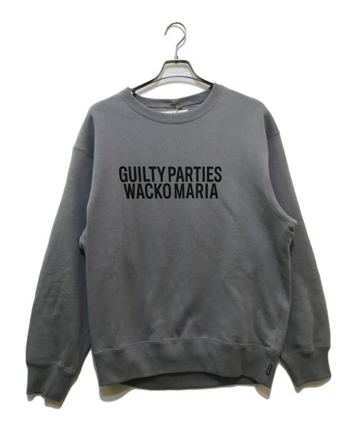 WACKO MARIA（ワコマリア）WACKO MARIA (ワコマリア) MIDDLE WEIGHT CREW NECK SWEAT SHIRT /　24FWE-WMC-SS02 グレー サイズ:Mの古着・服飾アイテム