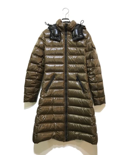 MONCLER（モンクレール）MONCLER (モンクレール) MOKA GIUBBOTTO ダウンコート　102-093-49311-50 ブラウンの古着・服飾アイテム