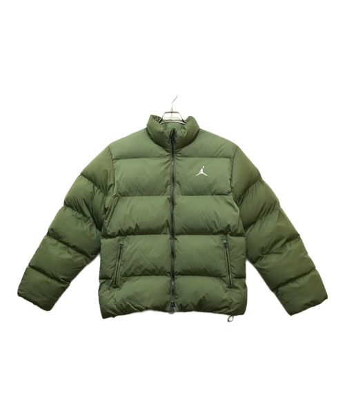 NIKE（ナイキ）NIKE (ナイキ) JORDAN BRAND AS M J ESS POLY PUFFER JKT　FB7332-340 オリーブ サイズ:Lの古着・服飾アイテム