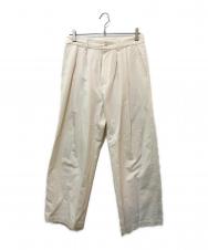 stein (シュタイン) Wide Straight Trousers 227-3 アイボリー サイズ:M