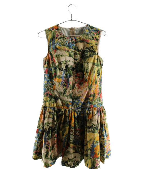 中古 古着通販 Red Valentino レッドヴァレンティノ ワイルドフラワーポプリンコットンドレス ベージュ サイズ 40 Wild Flower Poplin Cotton Dress Gr0vs8a6 ブランド 古着通販 トレファク公式 Trefac Fashion