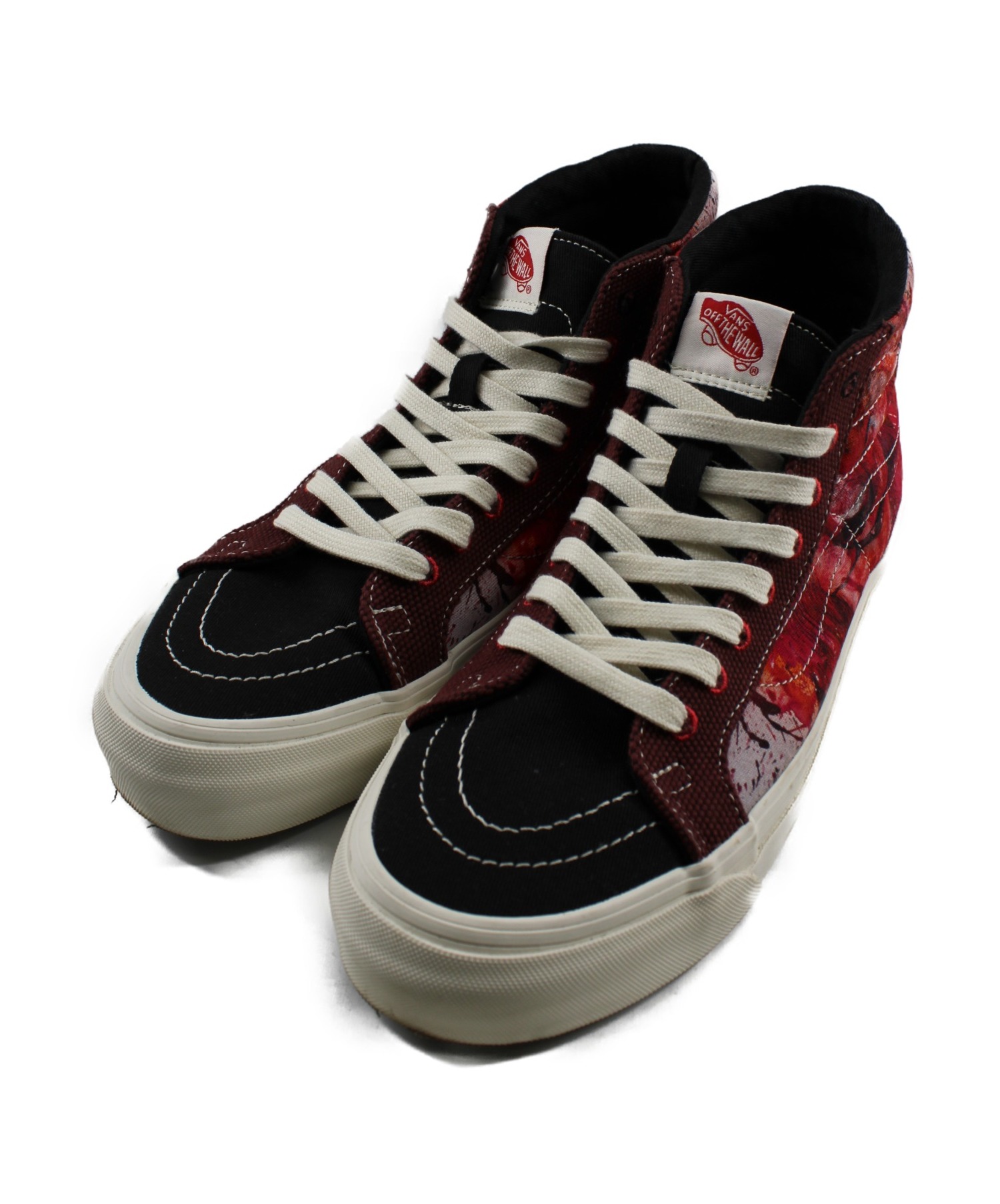 中古 古着通販 Vans Vault Ralph Steadman バンズ ボルト ラルフステッドマン ハイカットスニーカー レッド サイズ 26 5 Vn0a45jlvqu Og Sk8 Hi Lx ブランド 古着通販 トレファク公式 Trefac Fashion