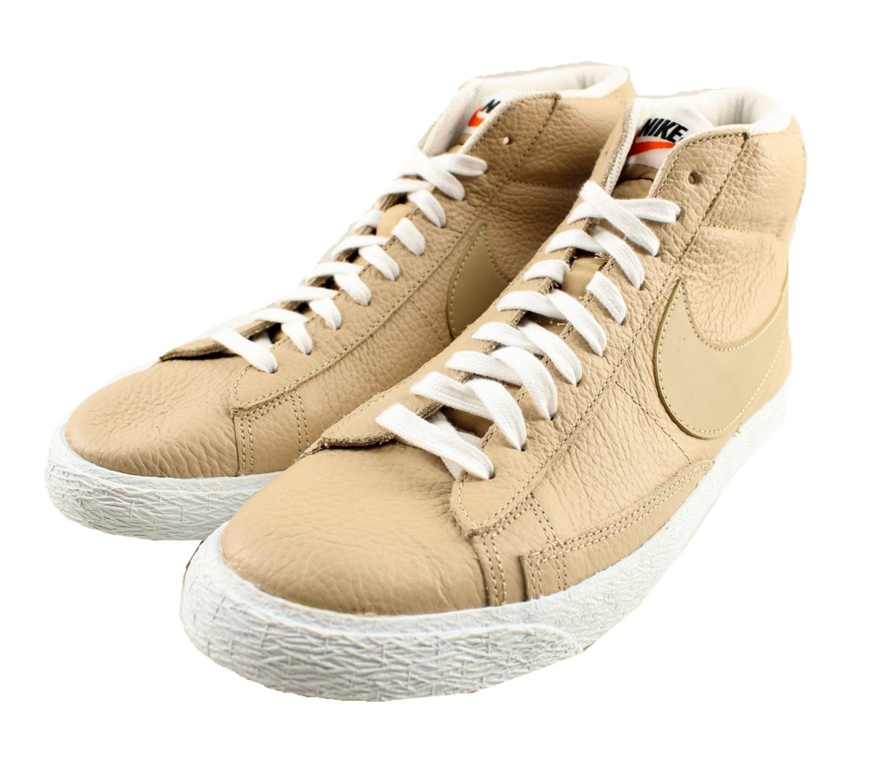 中古 古着通販 Nike ナイキ ミッドカットスニーカー ベージュ