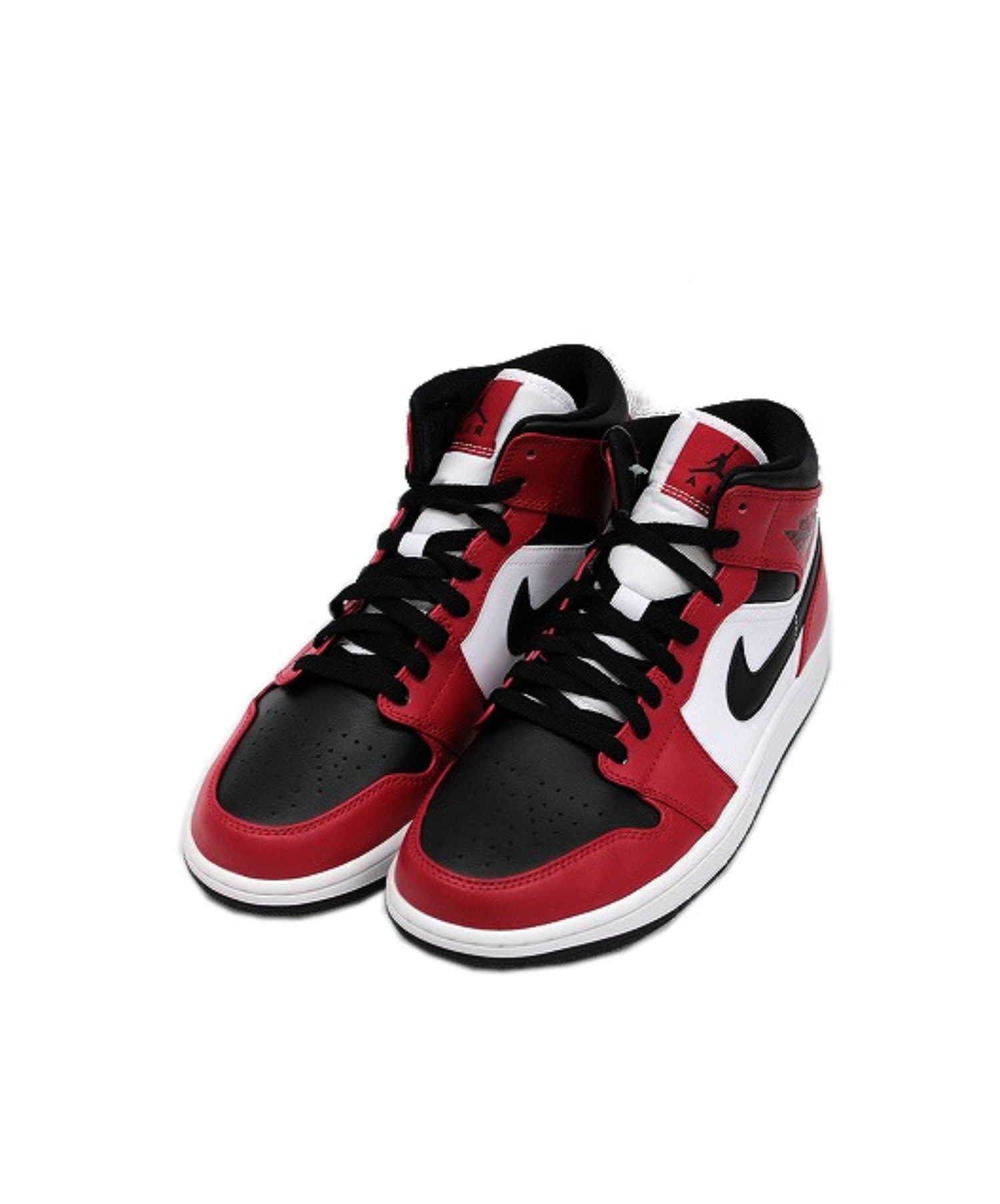 中古 古着通販 Nike ナイキ ミドルカットスニーカー レッド サイズ 27 5cm Us9 5 未使用品 069 Air Jordan 1 Mid Chicago Black Toe ブランド 古着通販 トレファク公式 Trefac Fashion