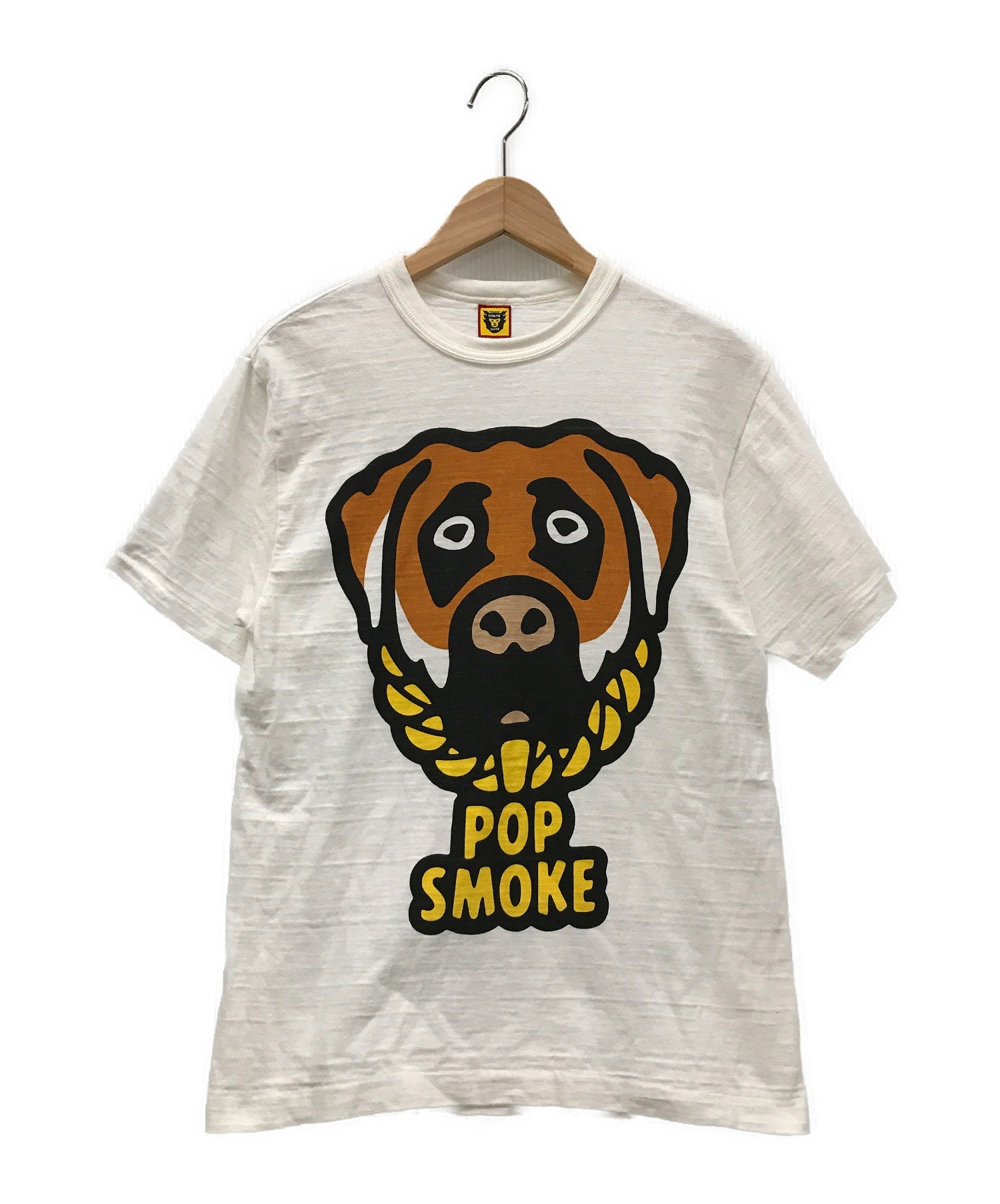 中古 古着通販 Human Made Pop Smoke ヒューマンメイド ポップスモーク Pop Smoke T Shirt ホワイト サイズ M ブランド 古着通販 トレファク公式 Trefac Fashion