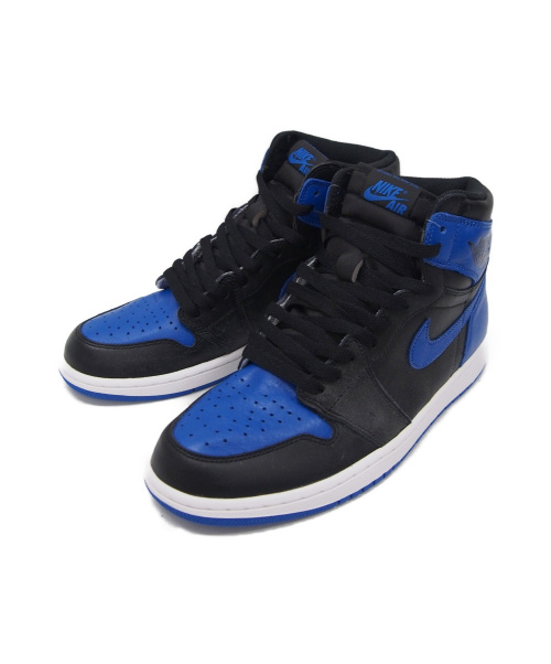 中古 古着通販 Nike ナイキ ハイカットスニーカー ブラック ブルー サイズ 27 5cm Us9 5 Air Jordan 1 Retro High Og ブランド 古着通販 トレファク公式 Trefac Fashion