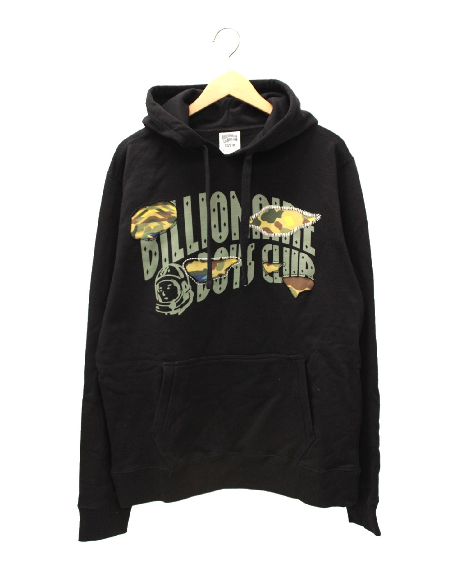 中古 古着通販 Billionaire Boys Club ビリオネアボーイズクラブ プルオーバーパーカー ブラック サイズ M ブランド 古着通販 トレファク公式 Trefac Fashion