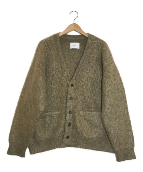 中古・古着通販】stein (シュタイン) Kid Mohair Cardigan ブラウン