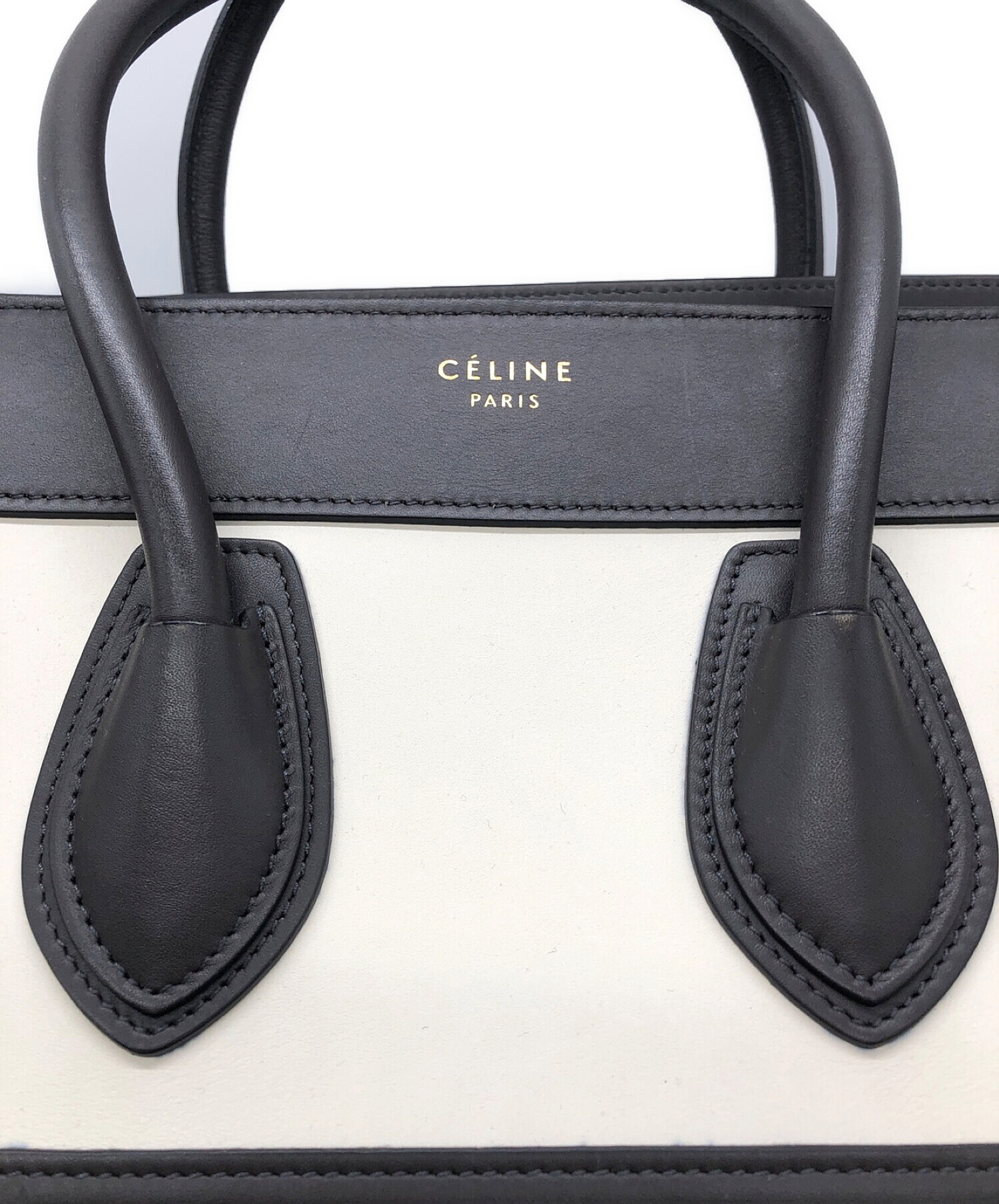 セリーヌ ラゲージ マイクロ イエロー系 バッグ 使い勝手の良い CELINE