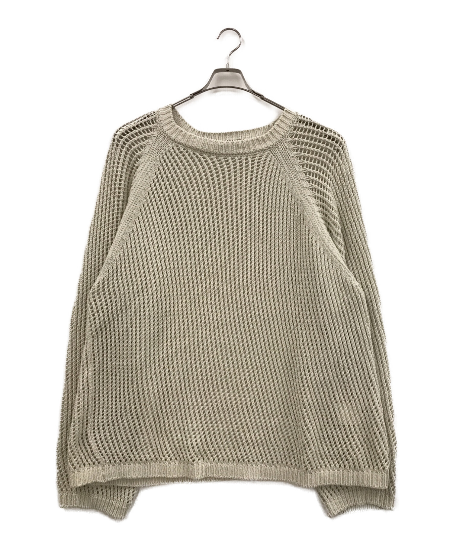 unused 3G crew neck mesh knit サイズ1 トップス ニット/セーター