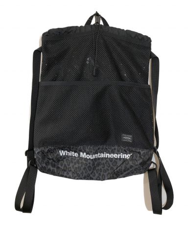 [中古]White Mountaineering × PORTER(ホワイトマウンテニアリング × ポーター)のメンズ バッグ  レオパードメッシュバックパック
