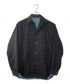 m's braqueエムズブラック）の古着「No Side Seam Fully-Lined Shirt」｜ブラック