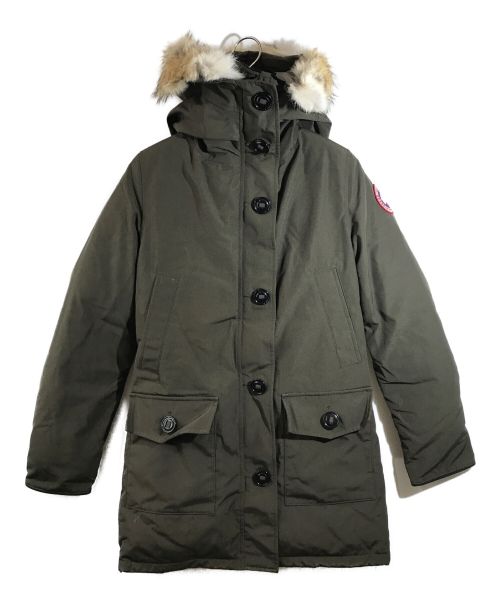 CANADA GOOSE（カナダグース）CANADA GOOSE (カナダグース) BRONTE PARKA オリーブ サイズ:Sの古着・服飾アイテム