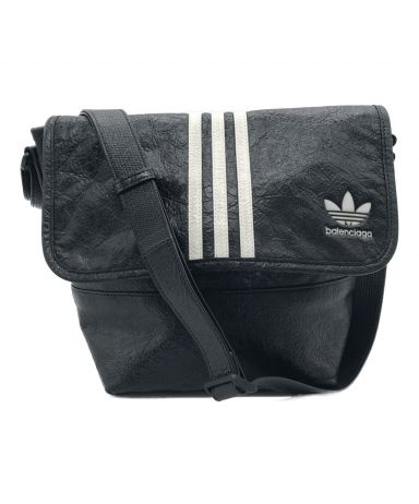 [中古]BALENCIAGA×adidas(バレンシアガ×アディダス)のレディース バッグ レザーショルダーバッグ