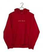 SUPREMEシュプリーム）の古着「Le Luxe Hooded Sweatshirt Le Luxeフーディーセーターシャツ」｜レッド