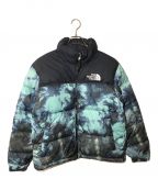 THE NORTH FACEザ ノース フェイス）の古着「PRINTED 1996 RETRO NUPTSE JACKET」｜ブルー