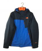 THE NORTH FACEザ ノース フェイス）の古着「MOUNTAIN LIGHT TRICLIMATE JACKET　マウンテン トリクライメイト ライト ジャケット」｜ブルー×オレンジ