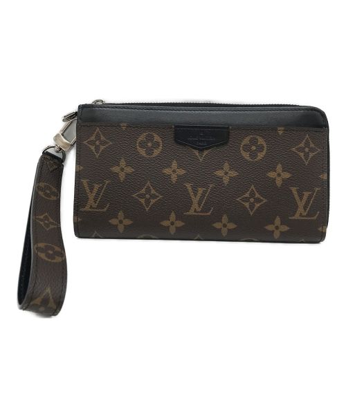 LOUIS VUITTON（ルイ ヴィトン）LOUIS VUITTON (ルイ ヴィトン) ジッピー・ドラゴンヌ モノグラム・マカサー ブラウンの古着・服飾アイテム