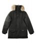 CANADA GOOSE（カナダグース）の古着「Langford Parka Fusion Fit Heritage　ラングフォードパーカー」｜ブラック