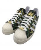 adidas×A BATHING APEアディダス×アベイシングエイプ）の古着「SUPER STAR 80S BAPE　オリジナルス スーパースター 