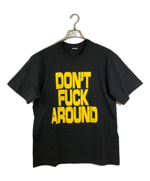 SUPREME（シュプリーム）Supreme (シュプリーム) Don't Fuck Around Tee　ドントファックアラウンドTEE ブラック サイズ:Lの古着・服飾アイテム