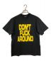 Supreme（シュプリーム）の古着「Don't Fuck Around Tee　ドントファックアラウンドTEE」｜ブラック