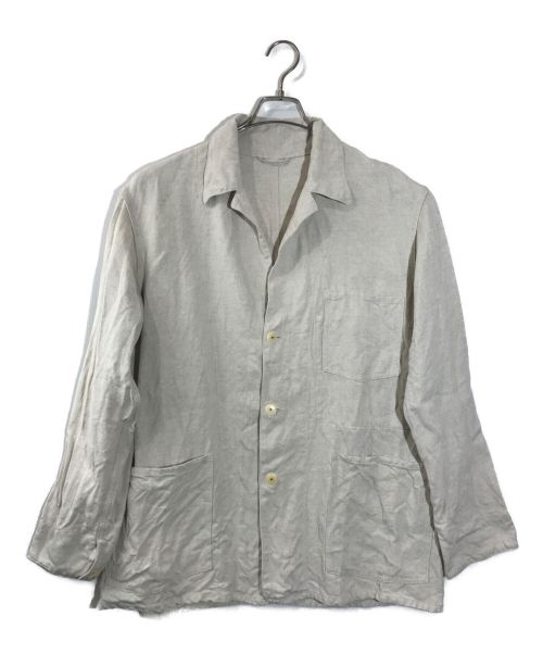 COMOLI（コモリ）COMOLI (コモリ) Linen 1938 Jacket　リネン1983ジャケット アイボリー サイズ:Mの古着・服飾アイテム