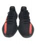 adidas (アディダス) イージーブースト350 V2 コアブラック×レッド サイズ:28：21800円