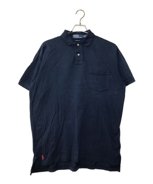 POLO RALPH LAUREN（ポロ・ラルフローレン）POLO RALPH LAUREN (ポロ・ラルフローレン) BEAMS (ビームス) ビッグフィットポロシャツ ネイビー サイズ:SIZE Sの古着・服飾アイテム