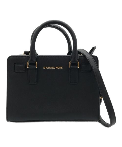 MICHAEL MICHAEL KORS（マイケル マイケルコース）MICHAEL MICHAEL KORS (マイケル マイケルコース) 2WAYバッグ ブラック サイズ:下記参照の古着・服飾アイテム