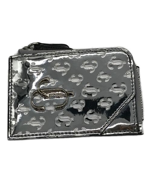 JIMMY CHOO（ジミーチュウ）JIMMY CHOO (ジミーチュウ) JC CHAIN CARDHOLDER チェーンカードホルダー シルバー サイズ:下記参照の古着・服飾アイテム