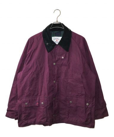 【中古・古着通販】Barbour (バブアー) Noah (ノア) ドライワックスビデイルジャケット パープル サイズ:XL  未使用品｜ブランド・古着通販 トレファク公式【TREFAC FASHION】スマホサイト