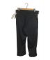 YOHJI YAMAMOTO SMOOTH POLYESTER TAPERED WAIST ADJUSTMENT MACKIN PANTS スムースポリエステルテーパードウエストアジャストマッキンパンツ ブラック サイズ:3：17800円